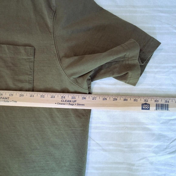 Territory Ahead T Shirt Mens XXL Pima 100% Cotton Short Sleeve Khaki Army Green - Picture 8 of 10